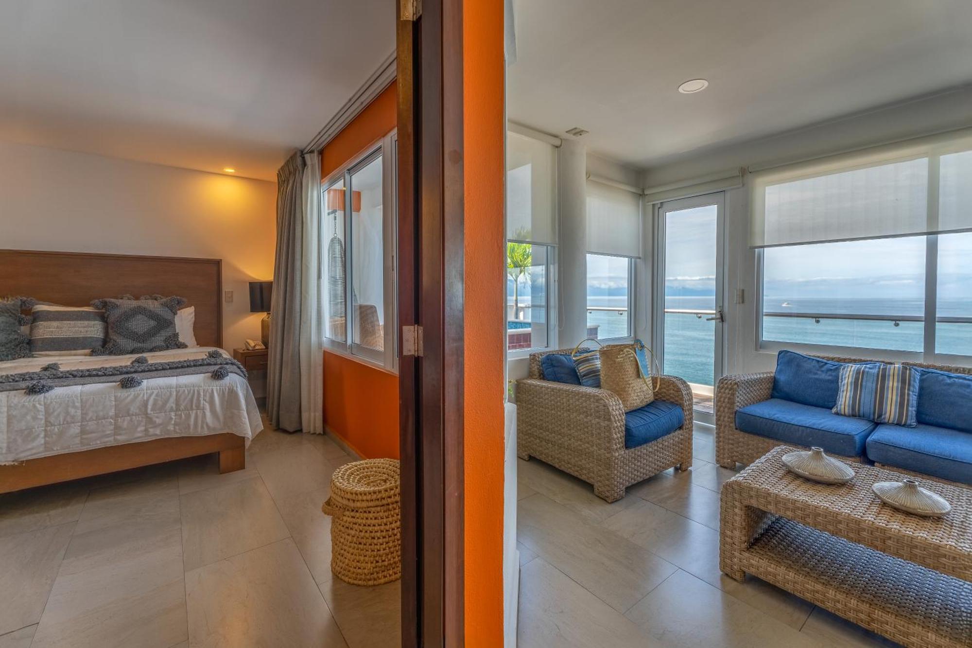 פוארטו ואלארטה The Paramar Beachfront Boutique Hotel With Breakfast Included - Downtown Malecon חדר תמונה